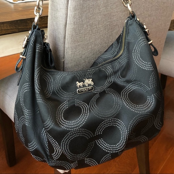 Black Coach purse - Picture 3 of 13